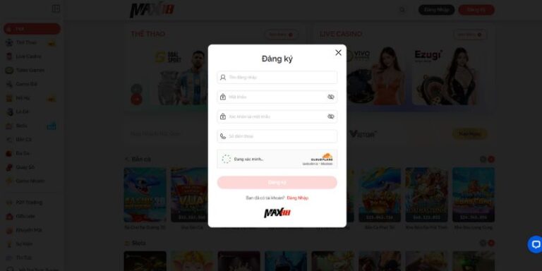 Hướng dẫn đăng ký MAX88